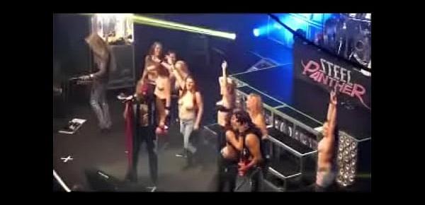  Topless and Nude Girls on Stage - Compilation